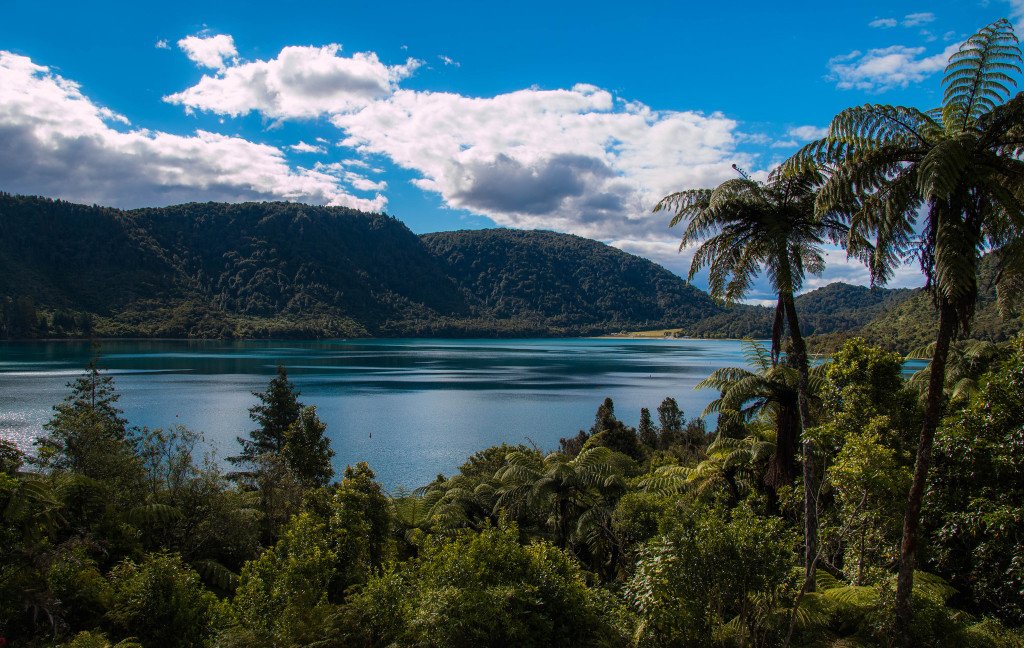 Kayaking in Lake Rotorua