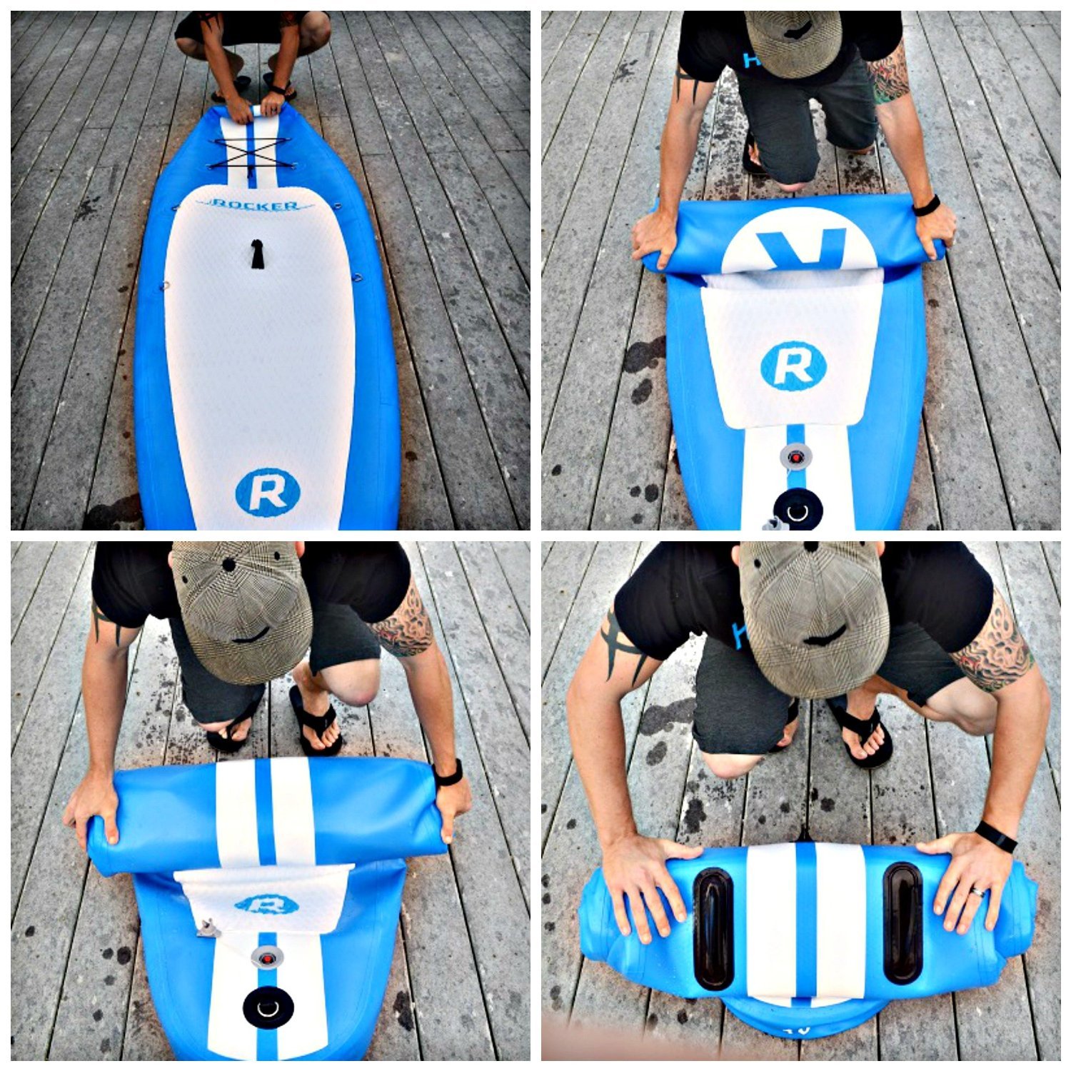 iRocker Paddle Boards Transports Easily