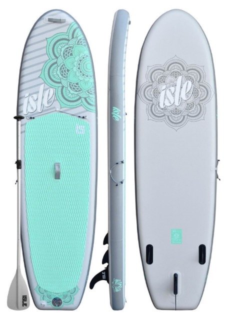 ISLE 10'4 Airtech Yoga Inflatable Stand Up Paddle Board