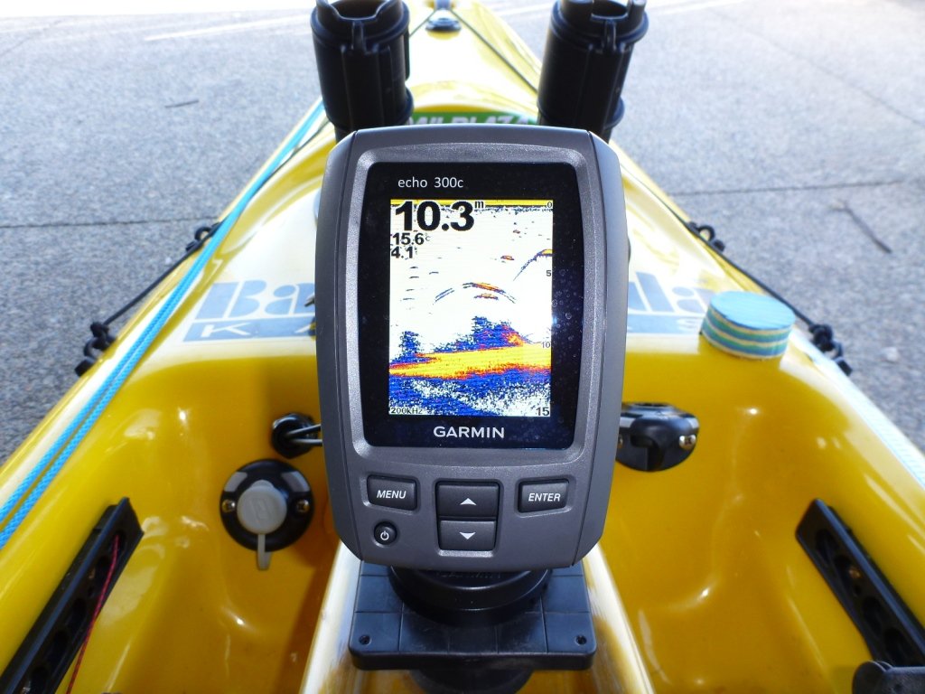 Fish Finder Sounder Sonar Sensor Fishfinder Boat Kayak Fishing Depth Tracker