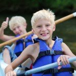 kayaking with kids