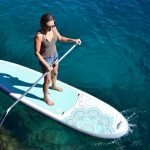 ISLE 10’4 Airtech Yoga Inflatable Stand Up Paddle Board – easy paddling