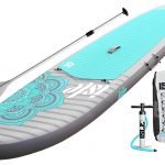 ISLE 10’4 Airtech Yoga Inflatable Stand Up Paddle Board – package