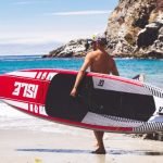 ISLE 12’6 Airtech Inflatable Touring Stand Up Paddle Board – easy transport