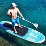 ISLE Airtech 10′ All Around Inflatable Stand Up Paddle Board – cool paddling