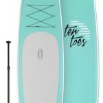 Ten Toes 12′ Globetrotter Inflatable Stand Up Paddle Board – Seafoam color