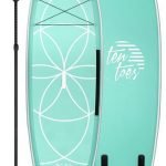 Ten Toes YOGI 10′ Xtra Wide Inflatable Stand Up Paddleboard – Seafoam color