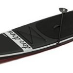 Ten Toes iSUP Jetsetter Inflatable Touring Standup Paddleboard – Black Red color with paddle and pump
