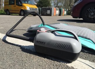 Nixy Sports Electric SUP Pump - Blow up your paddleboard quickly
